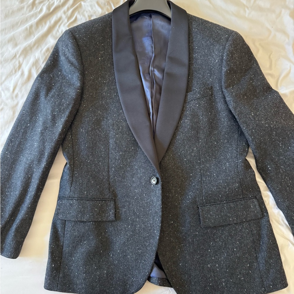 J. Crew Dinner Tux jacket with Satin Lapel